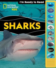 Free ebook downloads for kindle National Geographic Kids: Sharks I'm Ready to Read Sound Book by PI Kids, Brie McClellan 9798384600138