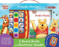 Title: Disney Winnie the Pooh Friendly Stories: Me Reader Jr 8 Board Books and Electronic Reader Sound Book Set, Author: PI Kids