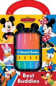 Title: Disney Mickey & Friends: Best Buddies 12 Board Books, Author: PI Kids