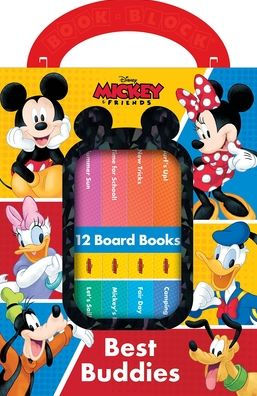 Disney Mickey & Friends: Best Buddies 12 Board Books