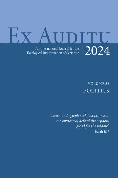 Ex Auditu - Volume 36