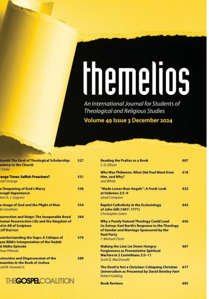 Themelios, Volume 49, Issue 3