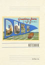 Vintage Lined Notebook Greetings from Duke University, Durham