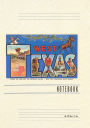 Vintage Lined Notebook Greetings from West Texas