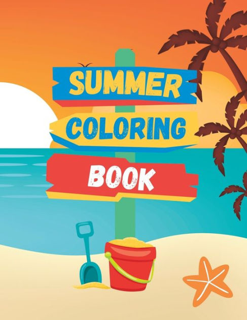 Children's Summer Coloring Book by Stacy Rhodes, Paperback | Barnes ...