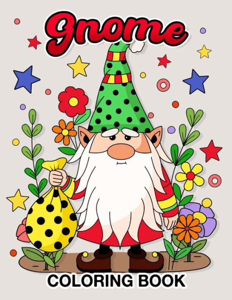 Gnome Coloring Book: Fanciful and Cute Designs