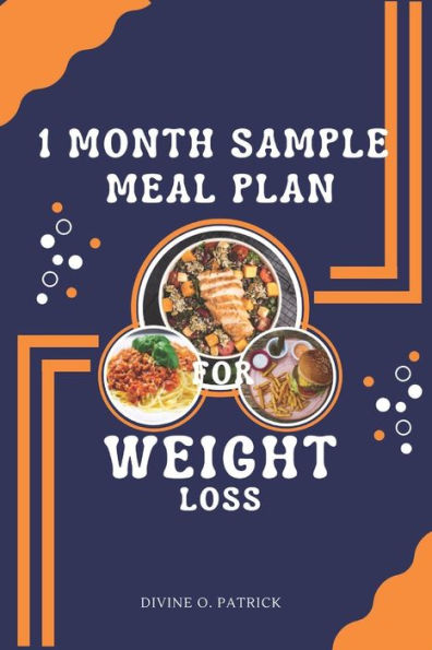 One Month Sample Meal Plan for weight loss