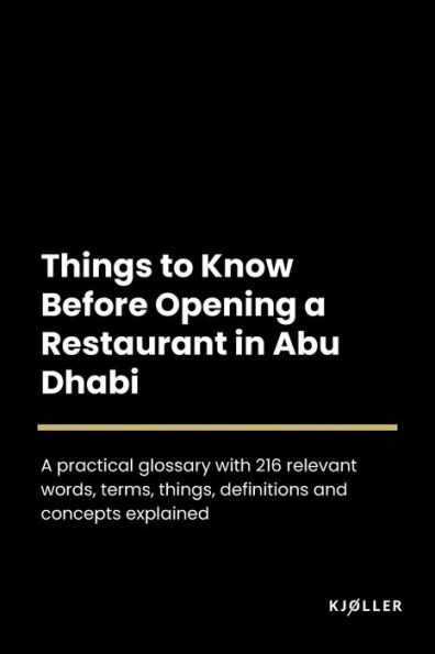 Things to Know About Opening a Restaurant in Abu Dhabi