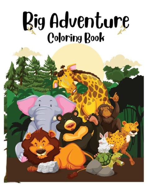 Big Adventure Coloring Book