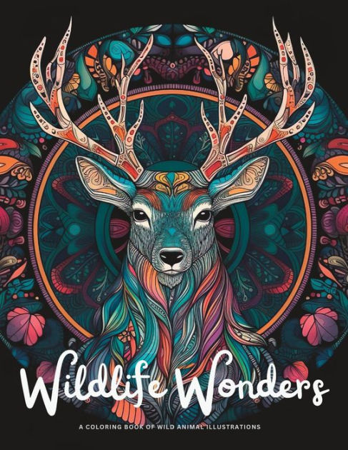 Wildlife Wonders Coloring Book by Jing Chen, Paperback | Barnes & Noble®