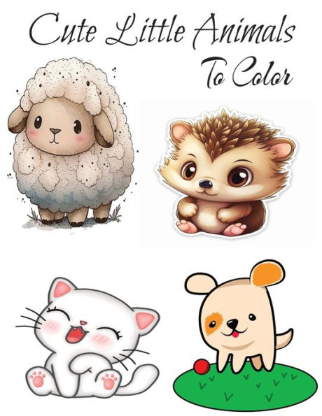 Cute Little Animals To Color