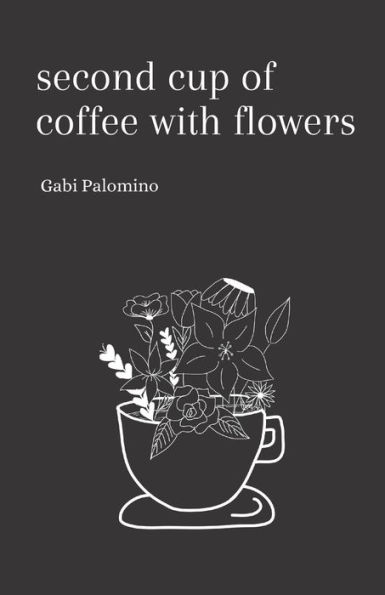 Second cup of coffee with flowers