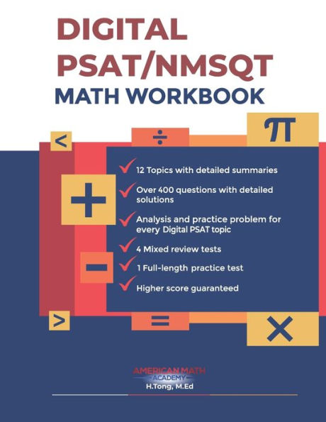 DIGITAL PSAT/NMSQT MATH WORKBOOK: : "Digital PSAT Math Mastery The Ultimate Study Guide Prep Plus"