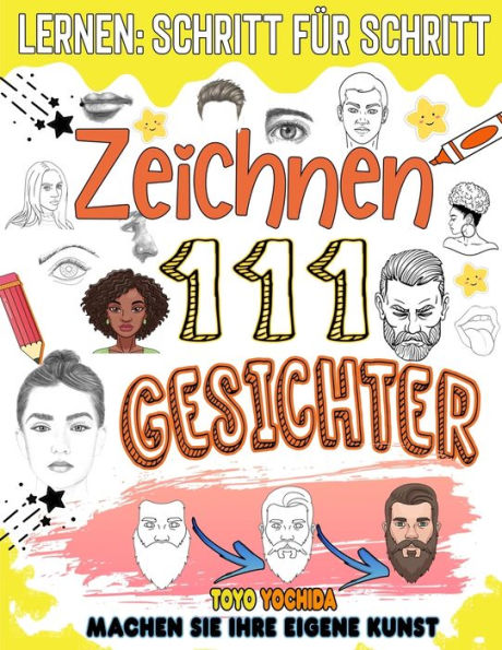 111 Gesichter zeichnen lernen