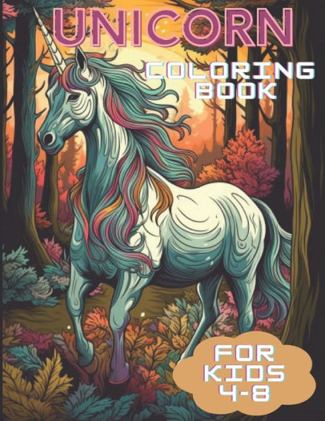Unicorn Coloring Book: Sweet Unicorns for Coloring for Kids (For kids from 4 years)