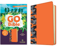 Title: NLT GO Bible for Kids (LeatherLike, Orange Camo): A Life-Changing Bible for Kids, Author: New Living Translation