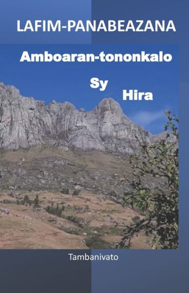 LAFIM-PANABEAZANA Amboaran-tononkalo Sy Hira: Poésies et chansons malgache