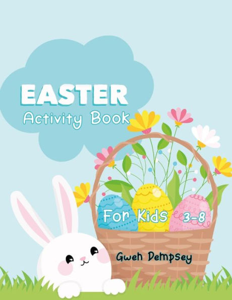 Easter Activity Book For Kids 3-8