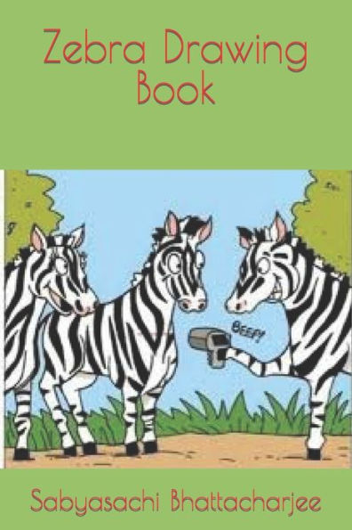 Zebra Drawing Book