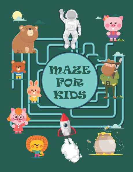 Maze For Kids: 100+ maze puzzle for kids.