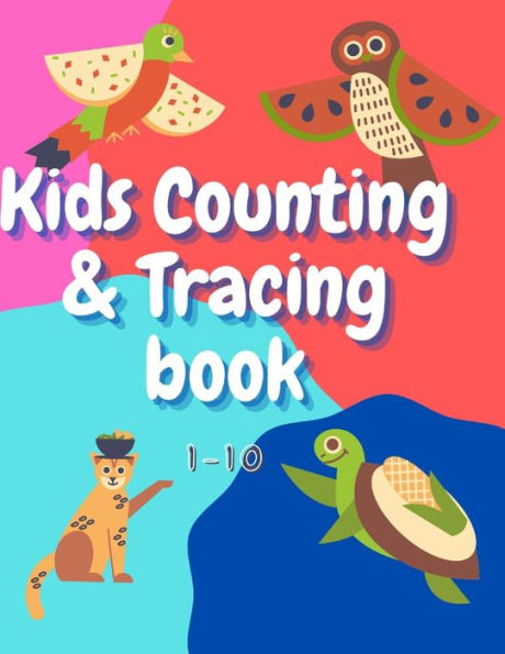 Kids Counting and Tracing Book