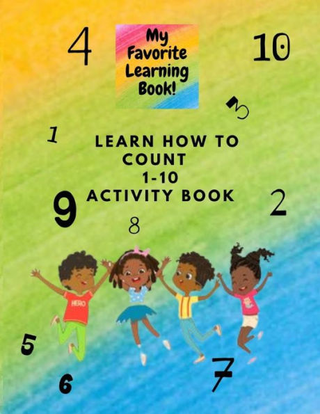 LEARN HOW TO COUNT 1-10 ACTIVITY BOOK