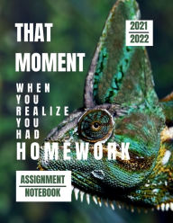 Title: Assignment Notebook 2021-2022: Homework Planner for kids in Elementary, Middle and High School Cool Homeschool Organizer, Author: Create Publication