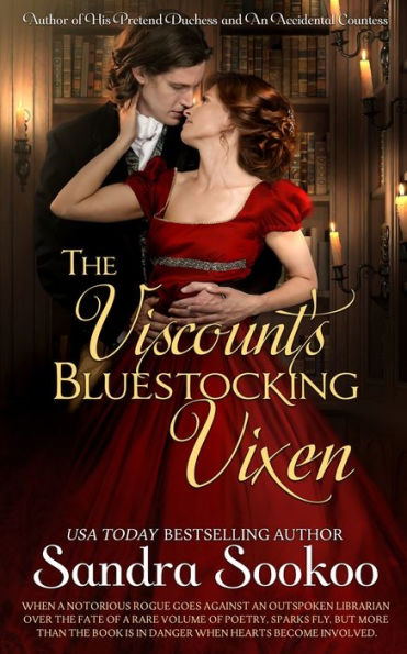 The Viscount's Bluestocking Vixen: a steamy standalone Regency Christmas romance