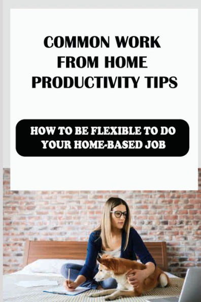 Common Work From Home Productivity Tips: How To Be Flexible To Do Your Home-Based Job: