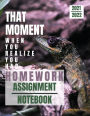 Assignment Notebook for Reptiles Lovers: Cool Lizard Homeschool Planner for Geckos lovers