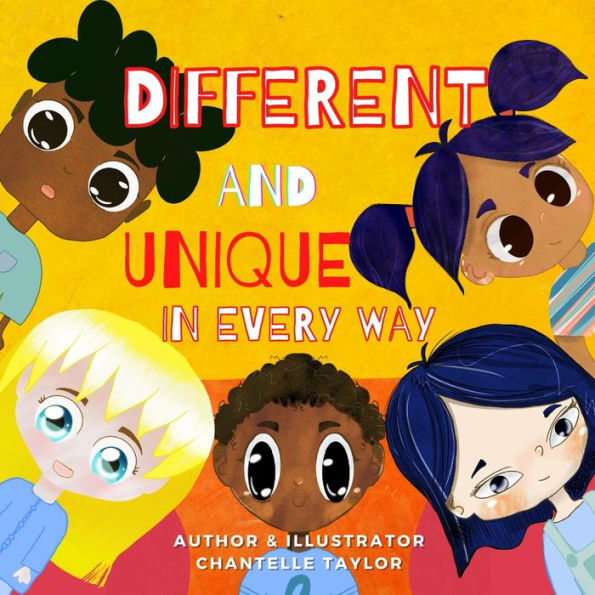 Different and unique in every way: Children's book about race and diversity