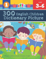 Title: 300 English Children Dictionary Picture. Bilingual Children's Books Ukrainian English: Full colored cartoons pictures vocabulary builder (animal, numbers, first words, letter alphabet, shapes) for baby toddler prek kindergarten kids learn to read. Age 3-6, Author: Vienna Foltz Prewitt