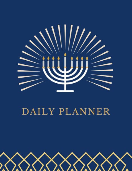 Daily Planner Jewish Menorah: Boost Your Productivity and Easily Manage Life