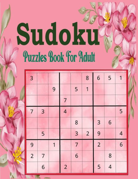 Sudoku Puzzles Book For Adult: 1000 Easy Sudoku Puzzles with Solution