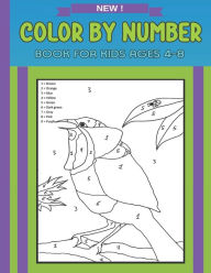 Title: Color By Number: Book For Kids Ages 4-8, Author: Joan H. Lavin