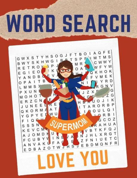 Supermom Word Search: Word Search for Moms