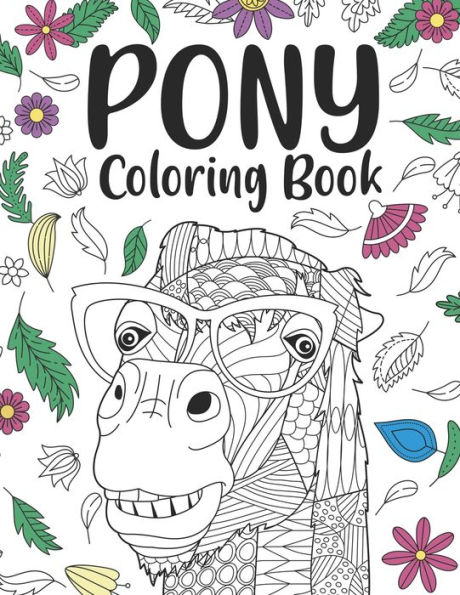 Coloring Book: A Cute Adult Coloring Books for Owner