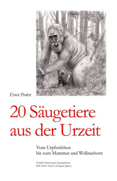 20 Sï¿½ugetiere aus der Urzeit: Vom Urpferdchen bis zum Mammut und Wollnashorn