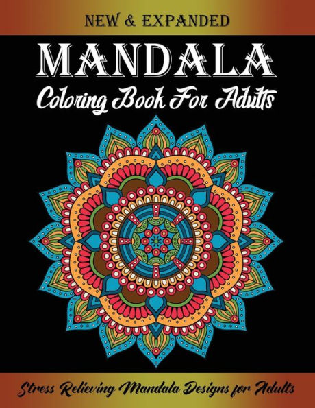 50 Mandala Coloring Book for Adults: mandala coloring book, adults