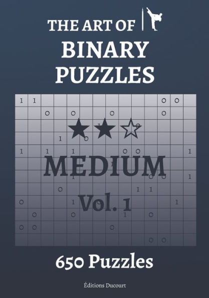 The Art of Binary Puzzles Medium Vol.1