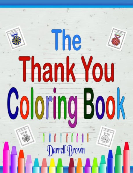 The Thank You Coloring Book