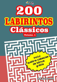 Title: 200 Labirintos Clï¿½ssicos; Volume. 1, Author: Jaja Media