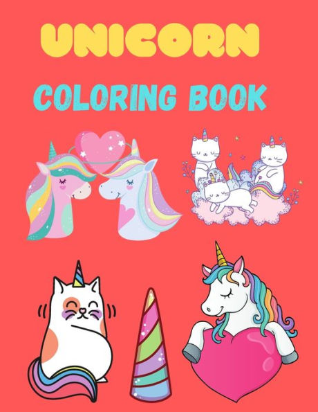 unicorn coloring book: For Kids Ages 4-8 , US Edition Coloring Books