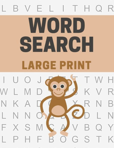 Word Search Large Print: Word Search Large Print Books for Adults