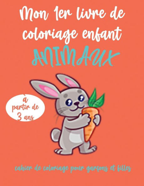 Barnes and Noble Animaux Domestiques Livre de Coloriage: Images d'animaux  heureux à colorier pour les enfants à partir de 2 ans