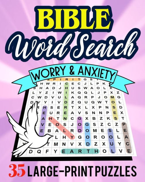 Bible Word Search: 35 Fun Large Print Puzzles with Scriptures about ...