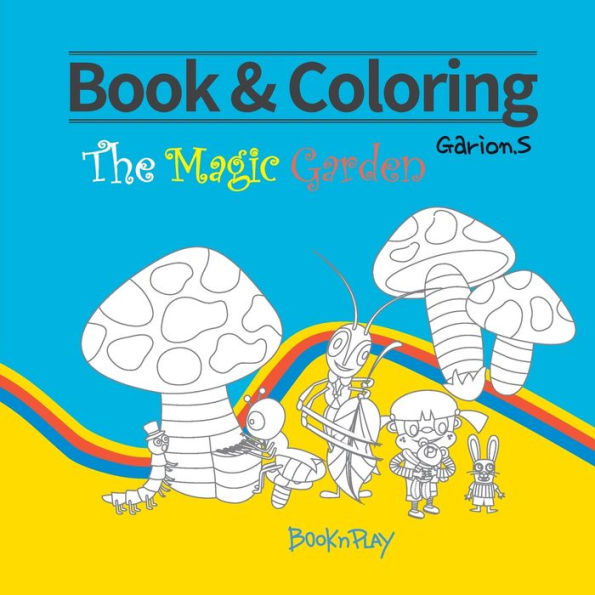 Book&Coloring- The magic garden
