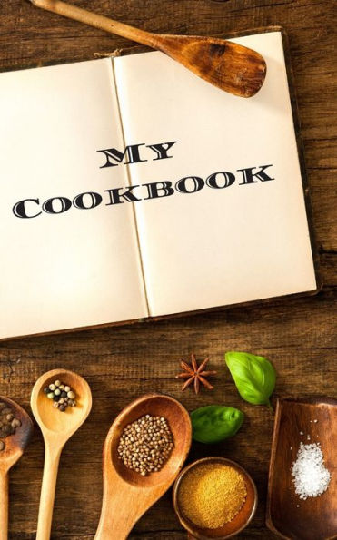 My Cookbook: An easy way to create your very own recipe cookbook with your favorite or created recipes an 5"x8" 125 writable pages, includes an index. Makes a great gift for yourself, creative chefs & cooks, relatives & your friends!