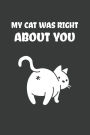 My Cat was Right About You: gift present giveaway souvenir offering