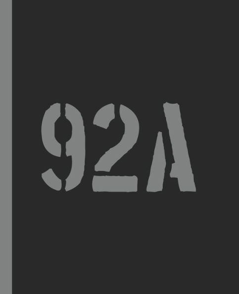 92A: A Blank Lined Composition Book for an Army AUTOMATED LOGISTICAL SPECIALIST